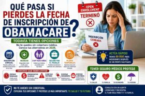 Qué Pasa Si Pierdes la Fecha de Inscripción de Obamacare