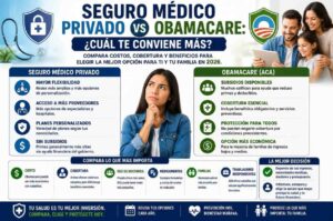 Seguro MÃ©dico Privado vs Obamacare: CuÃ¡l Te Conviene MÃ¡s