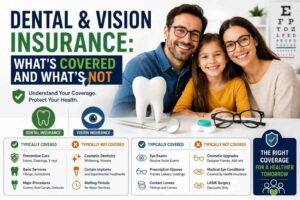 Dental and Vision Insurance: What’s Covered and What’s Not