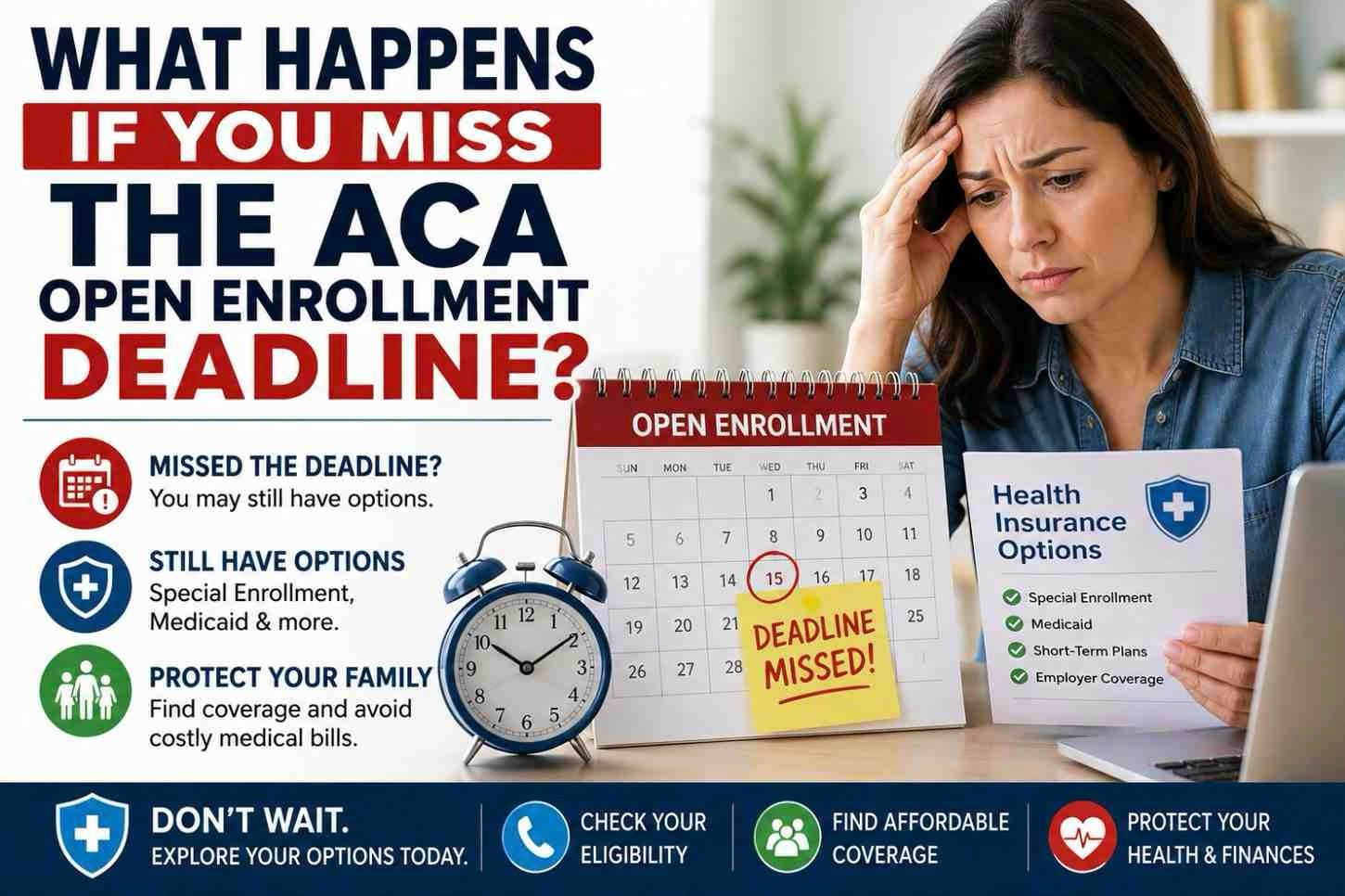 Missed ACA Open Enrollment? Hereâs What to Do Next