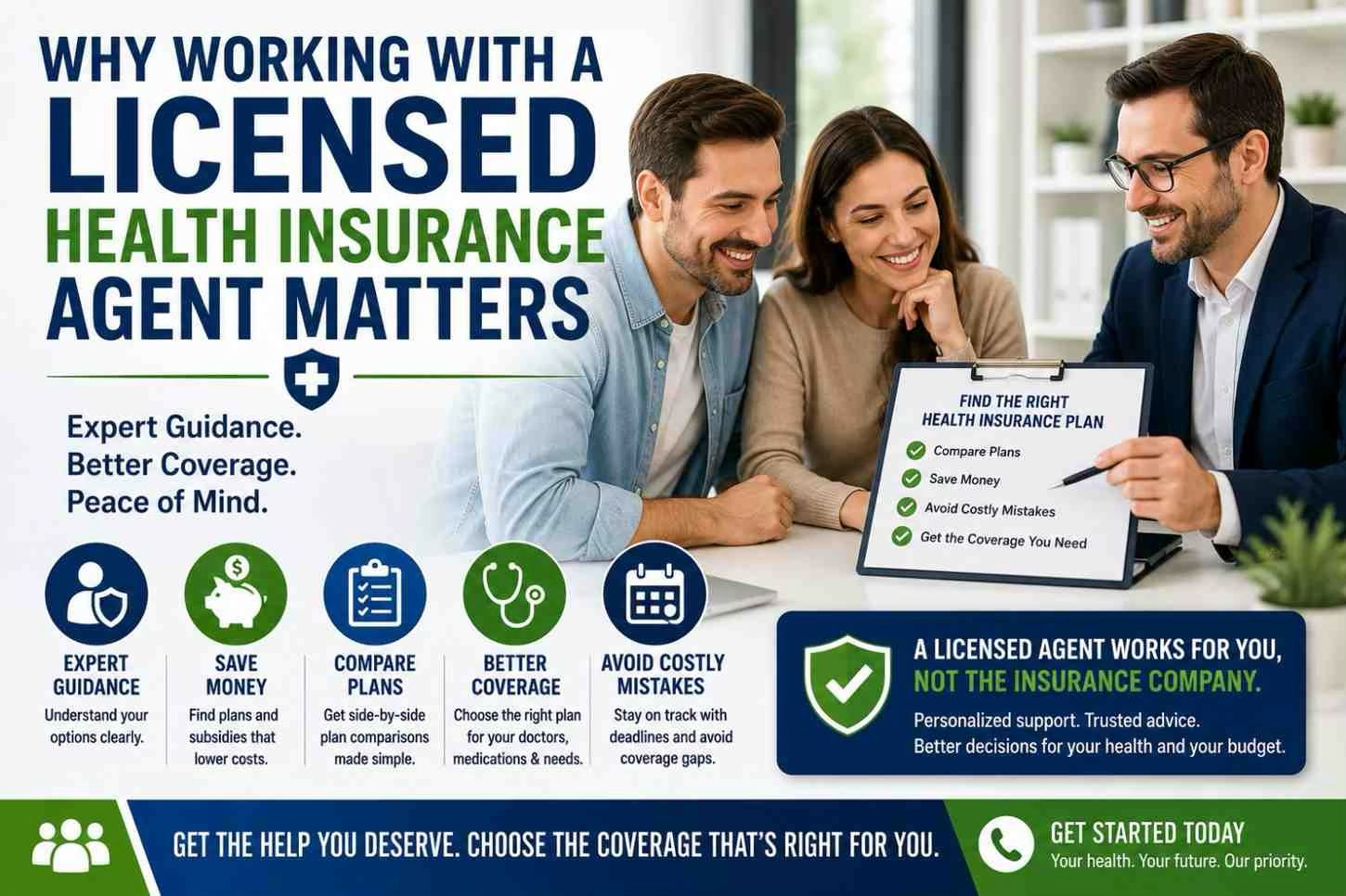 Why Working With a Licensed Health Insurance Agent Matters